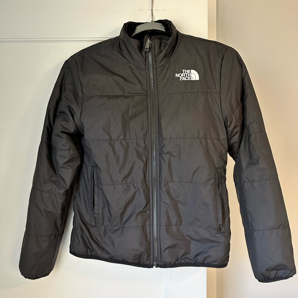 Girls The North Face Black Reversible Jacket